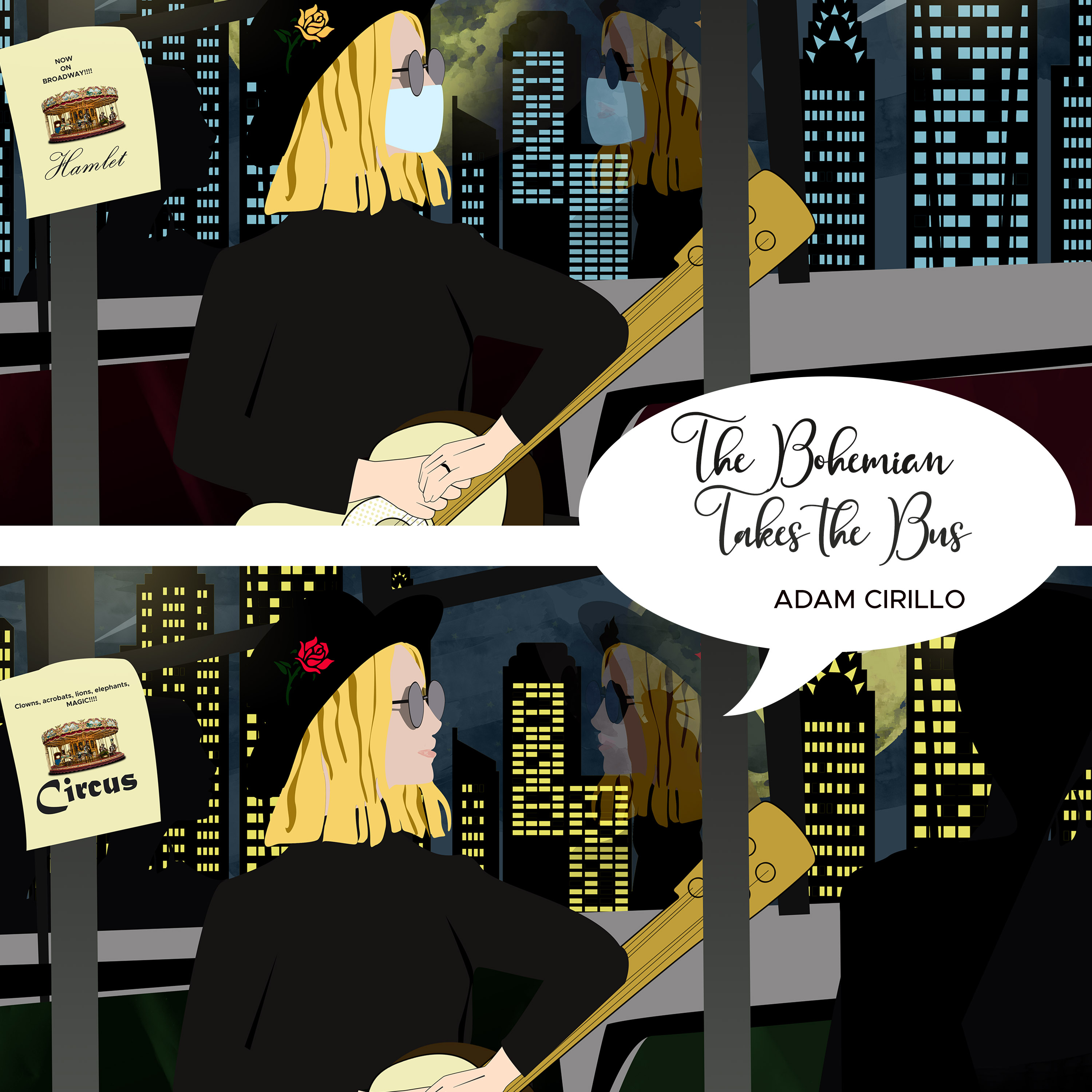 CD Cover Design by SleepyRobbik for ADAM CIRILLO | Design #26130897