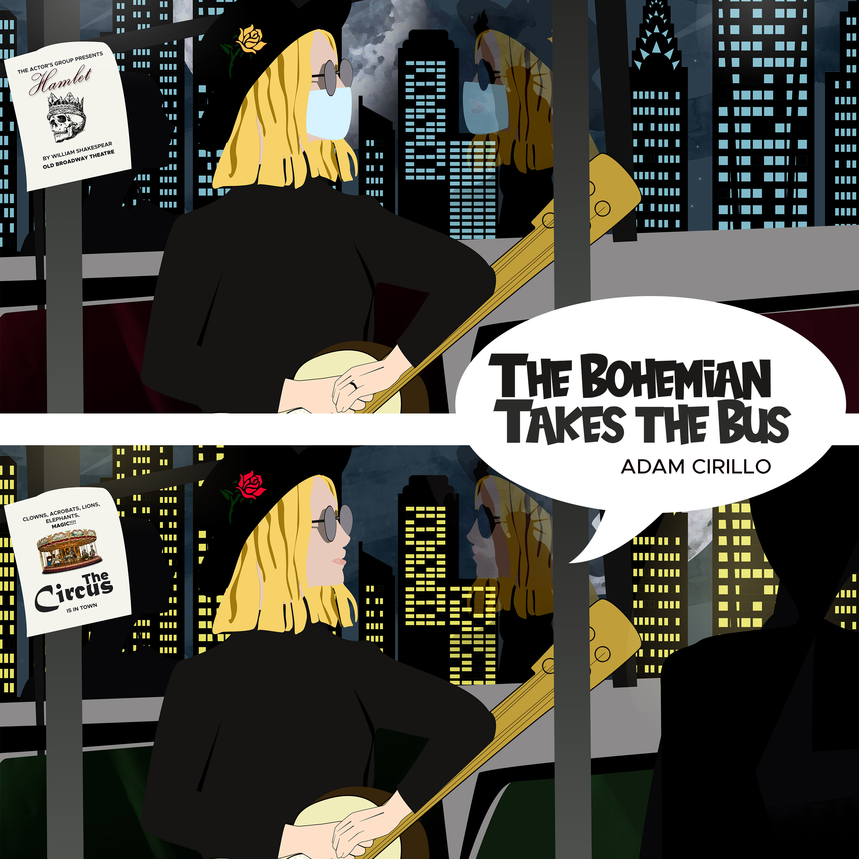 CD Cover Design by SleepyRobbik for ADAM CIRILLO | Design #26131590