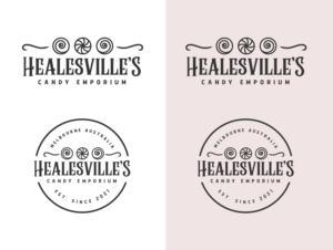 Healesville's Candy Emporium | Logo-Design von wonderland
