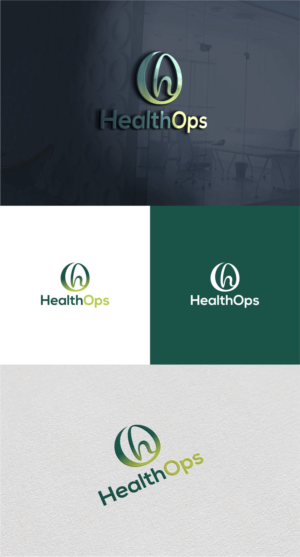 HealthOps | Logo Design by Dave Paresh