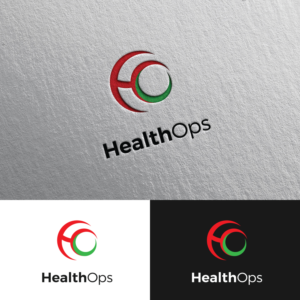 HealthOps | Logo Design by Rii
