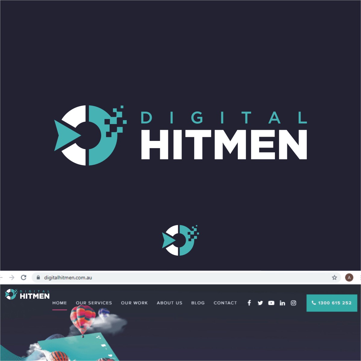 Logo Design by Ashani Bhattacharya for Digital Hitmen | Design #26148432