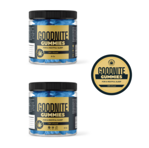 "Goodnite Gummies"  is the brand name for CBN infused Gummies for a restful sleep | Diseño de Etiqueta por 68_Design