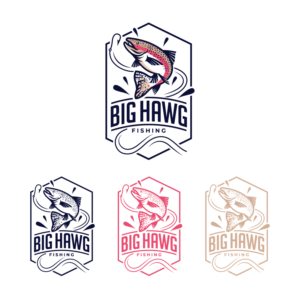 Big Hawg Fishing | Logo-Design von Graphic Bricks
