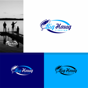 Big Hawg Fishing | Logo-Design von Sibyle