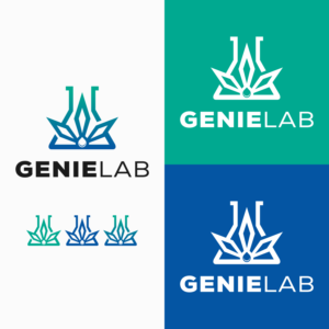 Genie Lab | Logo Design by Juliawan