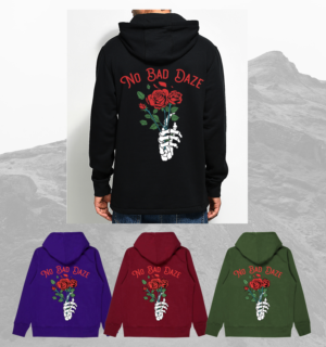 No Bad Daze - grungy ski brand | T-shirt Design by Heydale