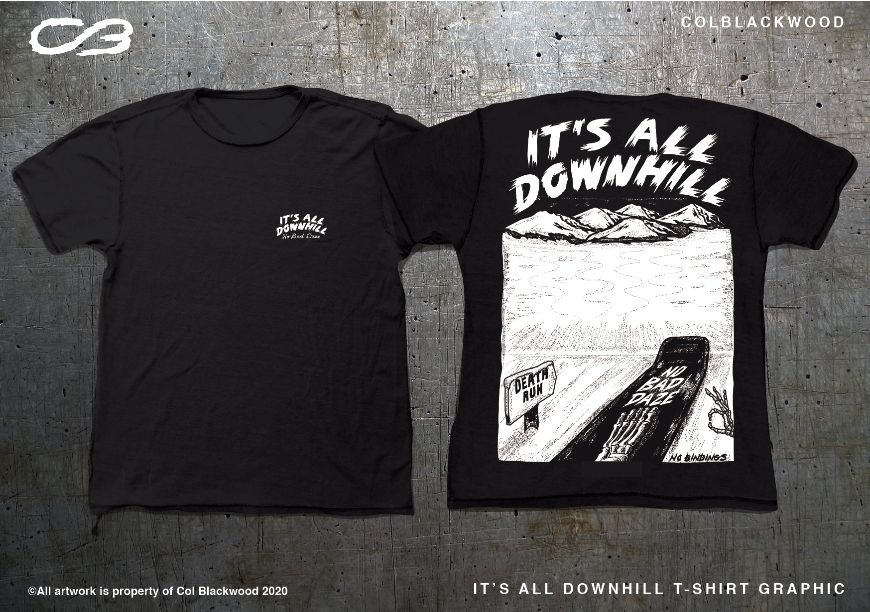 T-shirt Design by Col 3 for No Bad Daze | Design #26117204