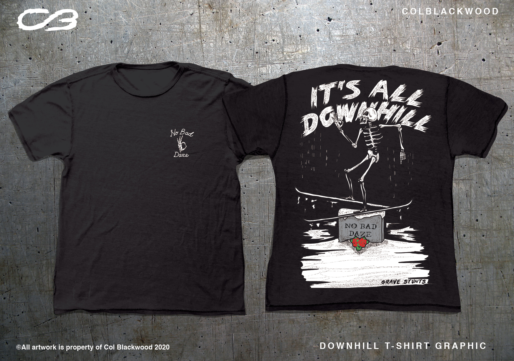 T-shirt Design by Col 3 for No Bad Daze | Design #26122230