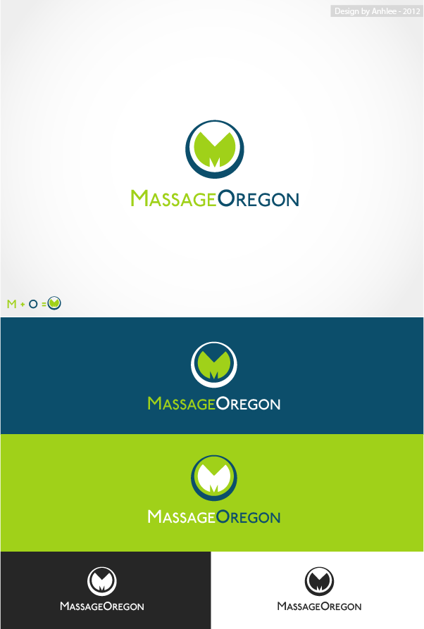 Logo Design by Anhlee for Massage Naturally | Design #848911