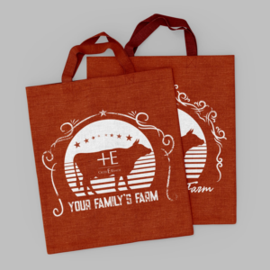 Farm Market bags | Grocery Bag | Design Emballage par Kero