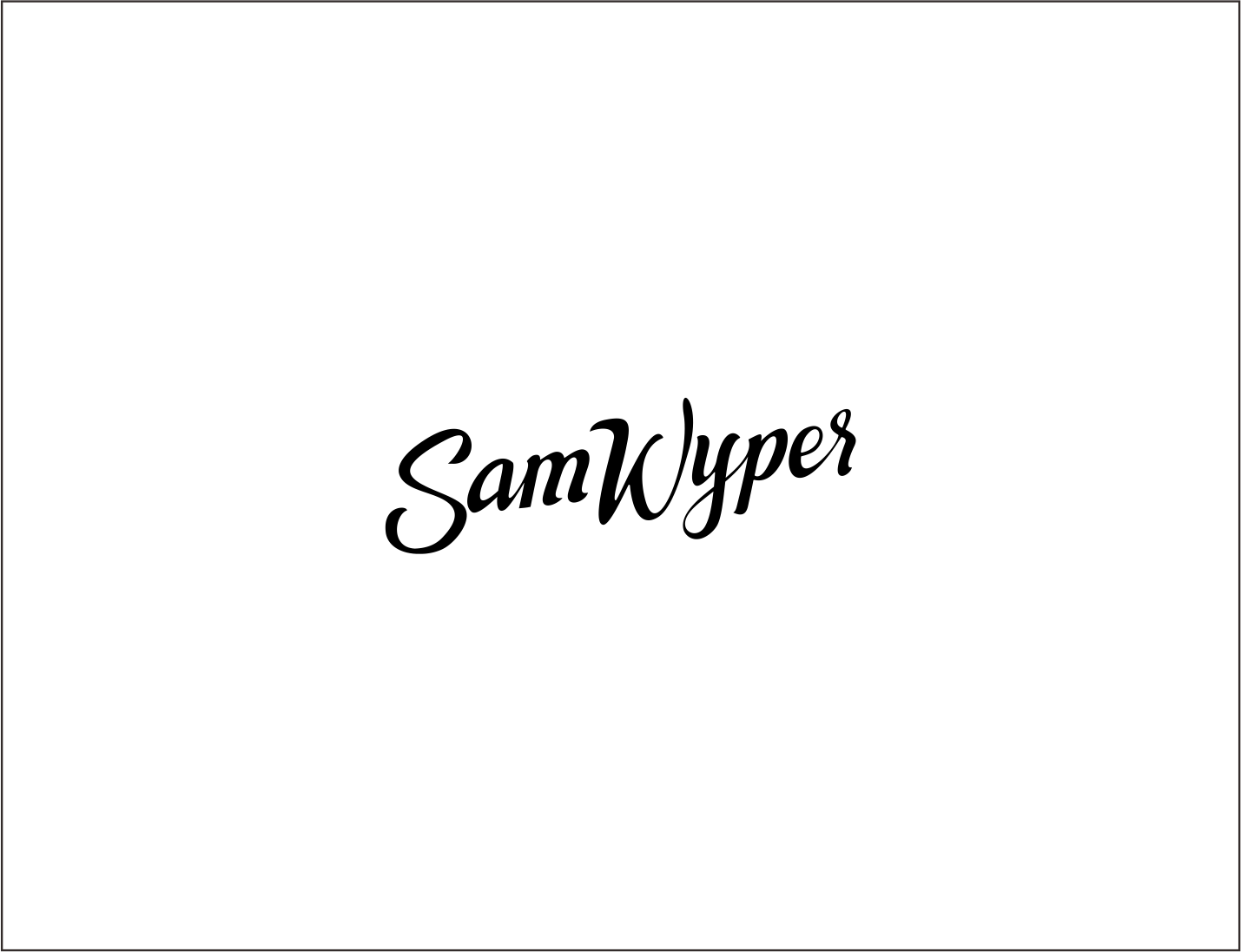 Logo Design by Gree™ for Sam Wyper Photography | Design #26114796
