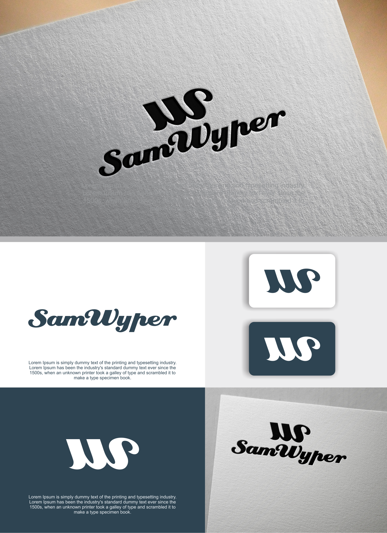 Logo Design by GAM'Design for Sam Wyper Photography | Design #26116705