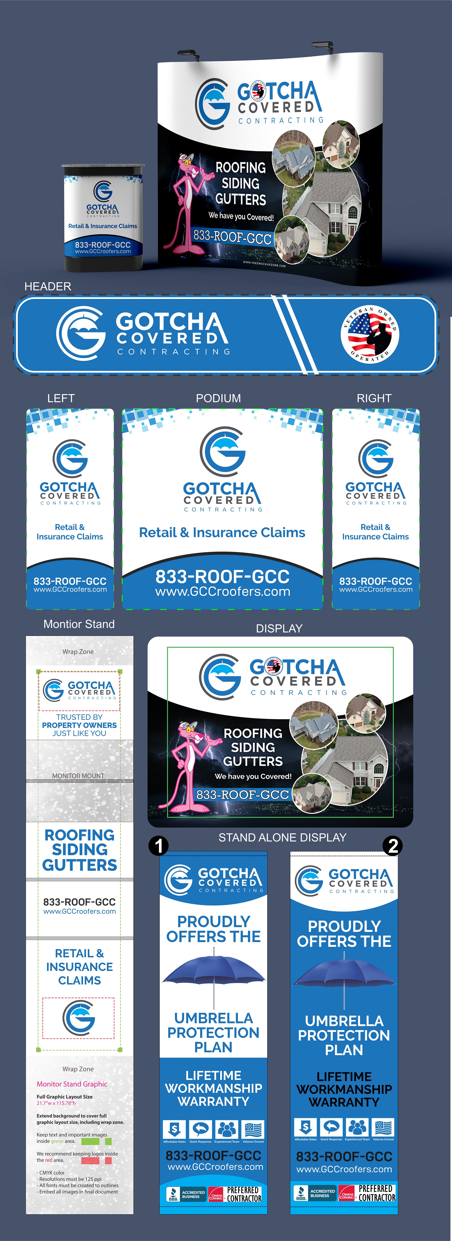 Trade Show Booth Design by sonu parmar for this project | Design #26128329