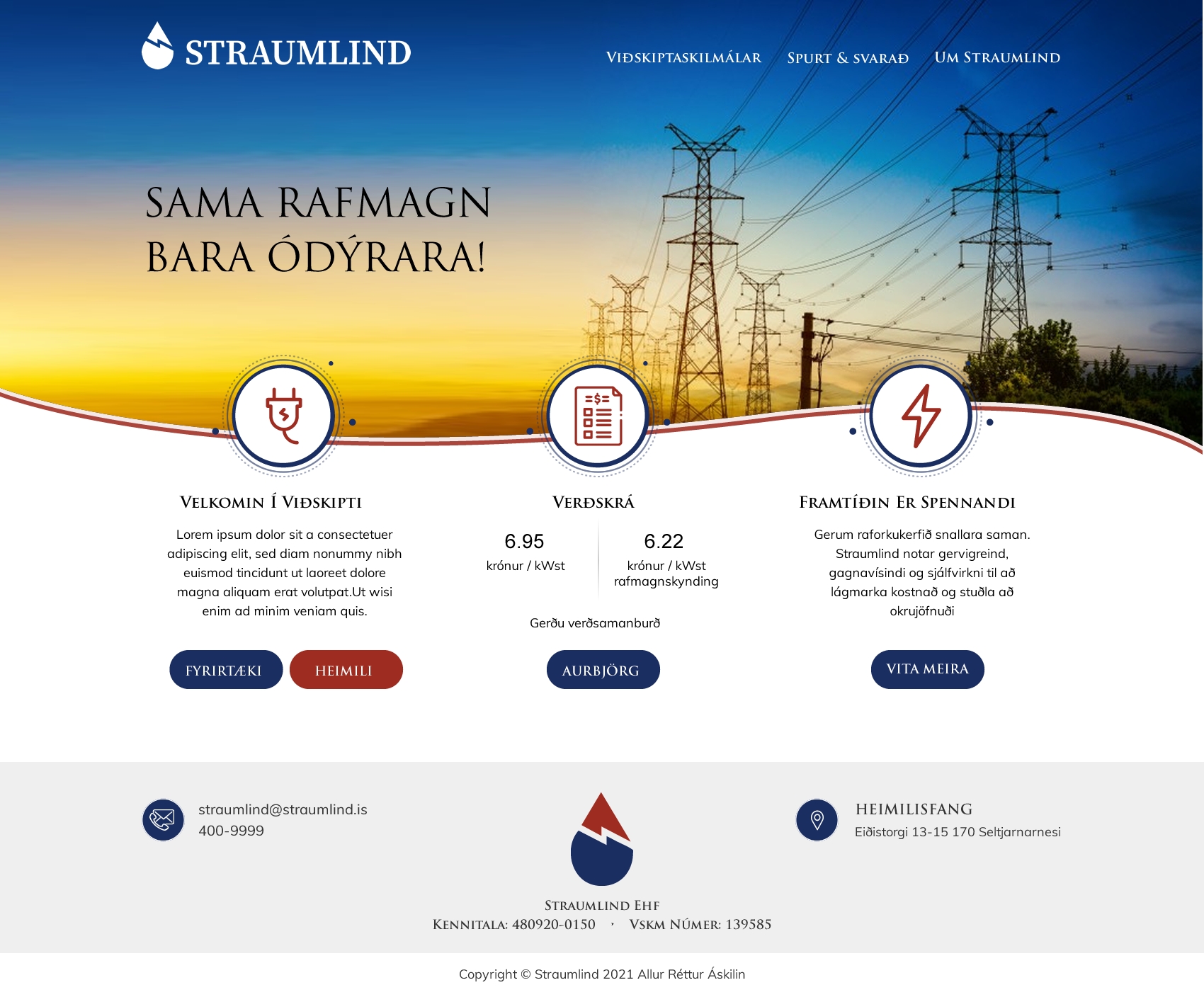 Web Design by HarmiDesigning for this project | Design #26124876