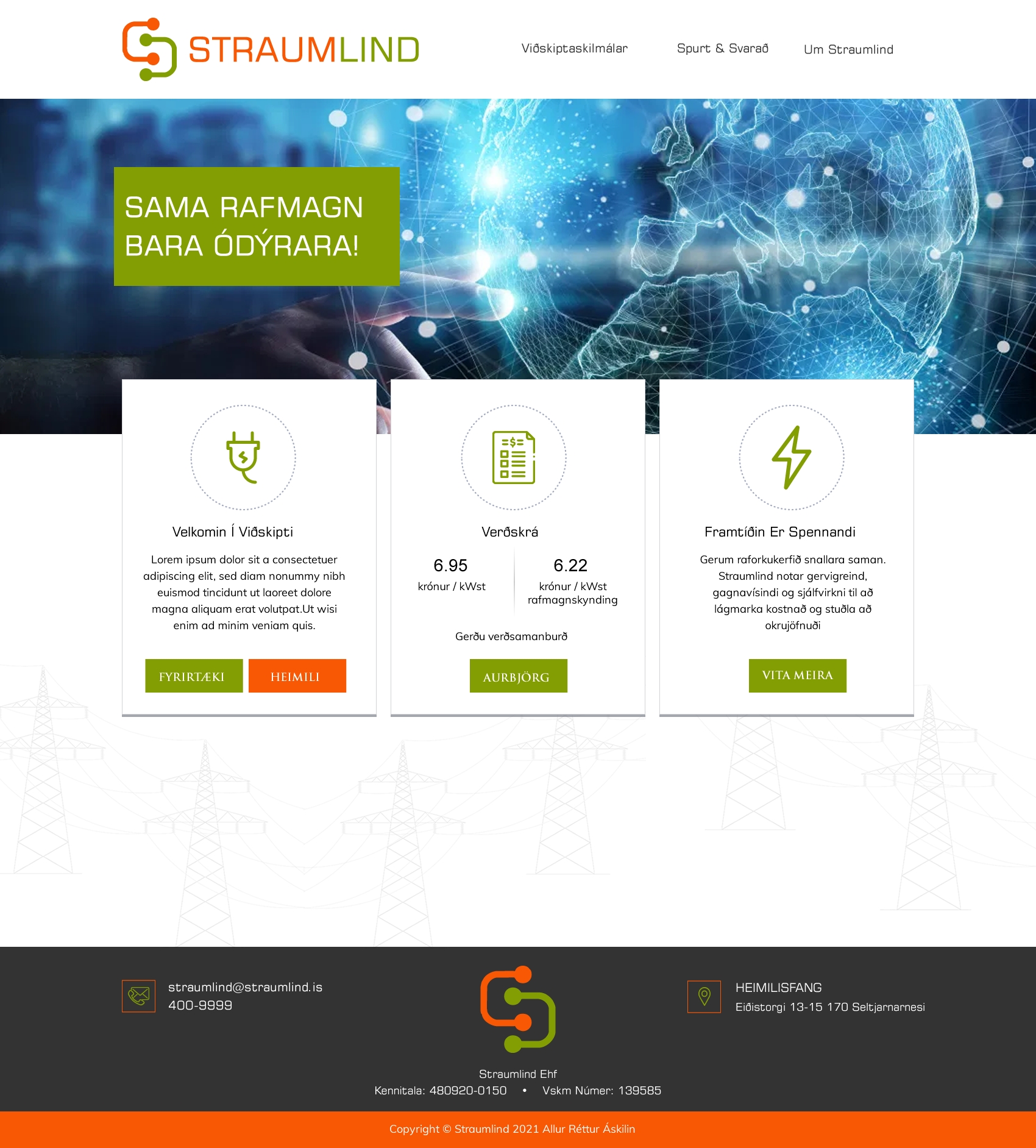 Web Design by HarmiDesigning for this project | Design #26125024