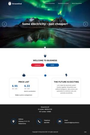 Web Design by pb for this project | Design: #26124349
