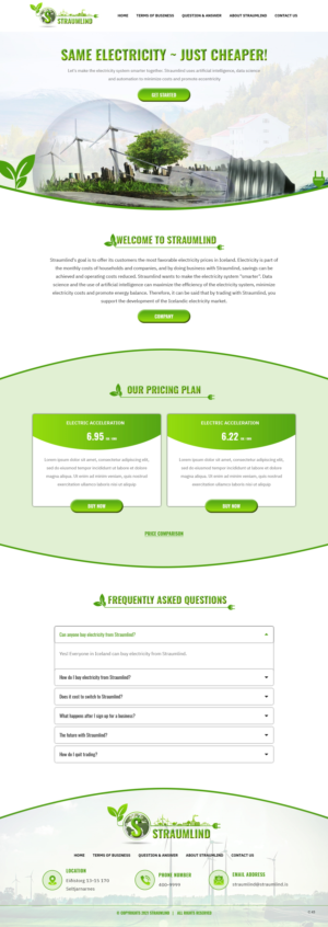 Web Design by pb for this project | Design: #26124351