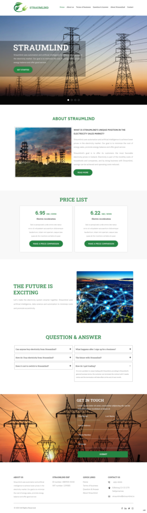 Web Design by pb for this project | Design: #26124352