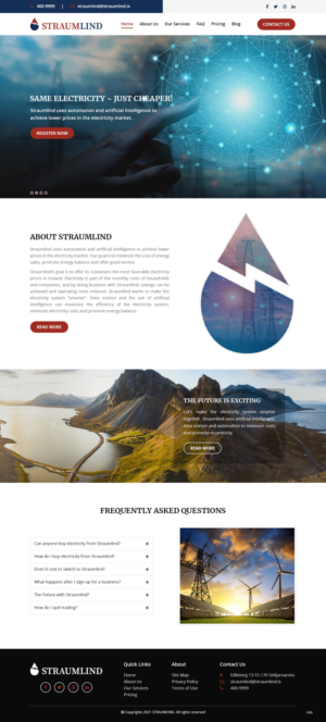 Web Design by pb for this project | Design: #26124356