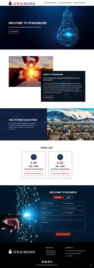 Web Design by pb for this project | Design: #26124361