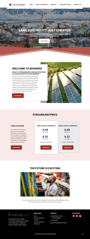 Web Design by pb for this project | Design: #26124362