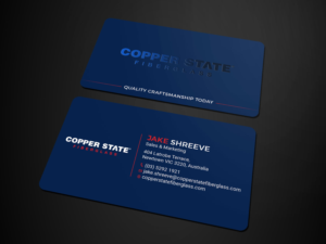 Boring Fiberglass Repair Company needs creative business cards | Diseño de Tarjeta de Presentación por Tripti Ranjan Gain