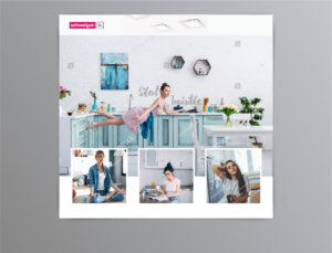 Selling the comfort the sound of silence creates within your Kitchen | Design Publicitaire par Pixper