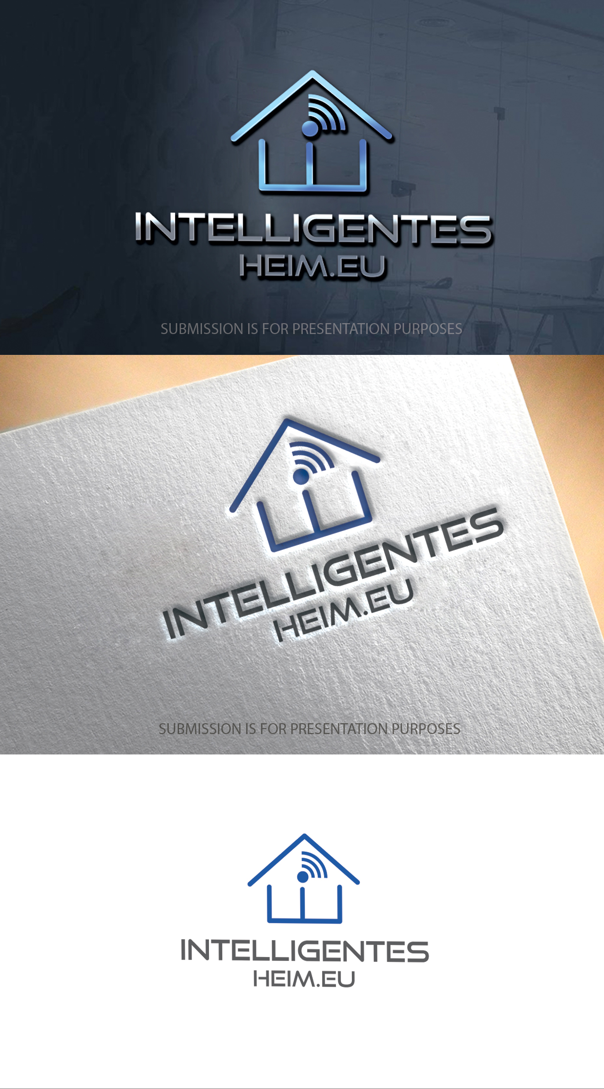 Logo Design by graphicevolution for Intelligentes-Heim.eu | Design #26117906
