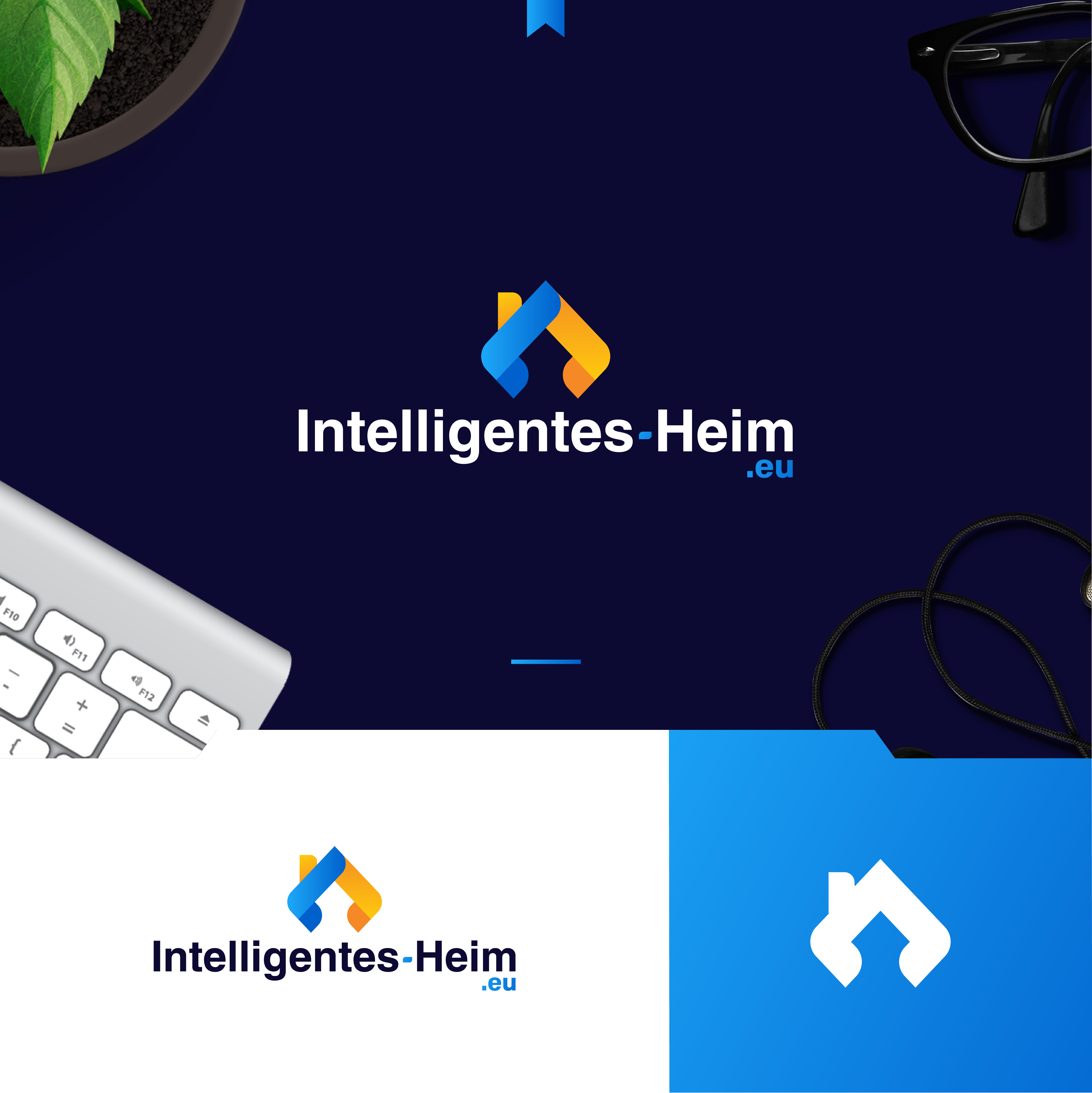 Logo Design by JBalloon Design for Intelligentes-Heim.eu | Design #26122756