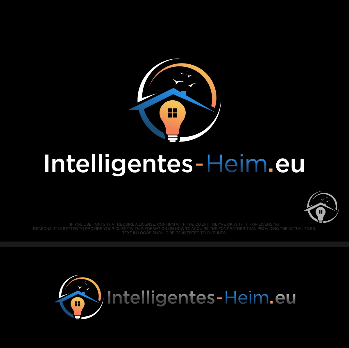 Design de Logo par KajalRekha pour Intelligentes-Heim.eu | Design #26118435