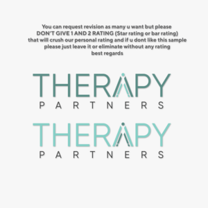 Therapy partnersThe target market is both males and females and adults and children | Logo Design by IdentsArt