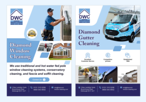 Design de Flyer par Natalia 21 pour Diamond Window Cleaning | Design #26143617