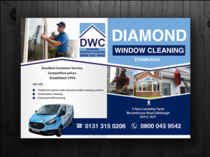 Flyer Design by innovative earth for Diamond Window Cleaning | Design: #26147518