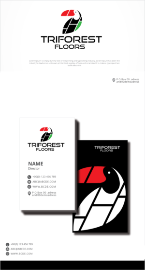 Logo-Design von graphicevolution für Triforest Inc. | Design: #26118327