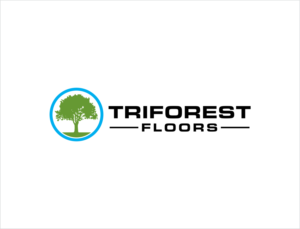 Triforest Floors | Logo Design by BNdesigner