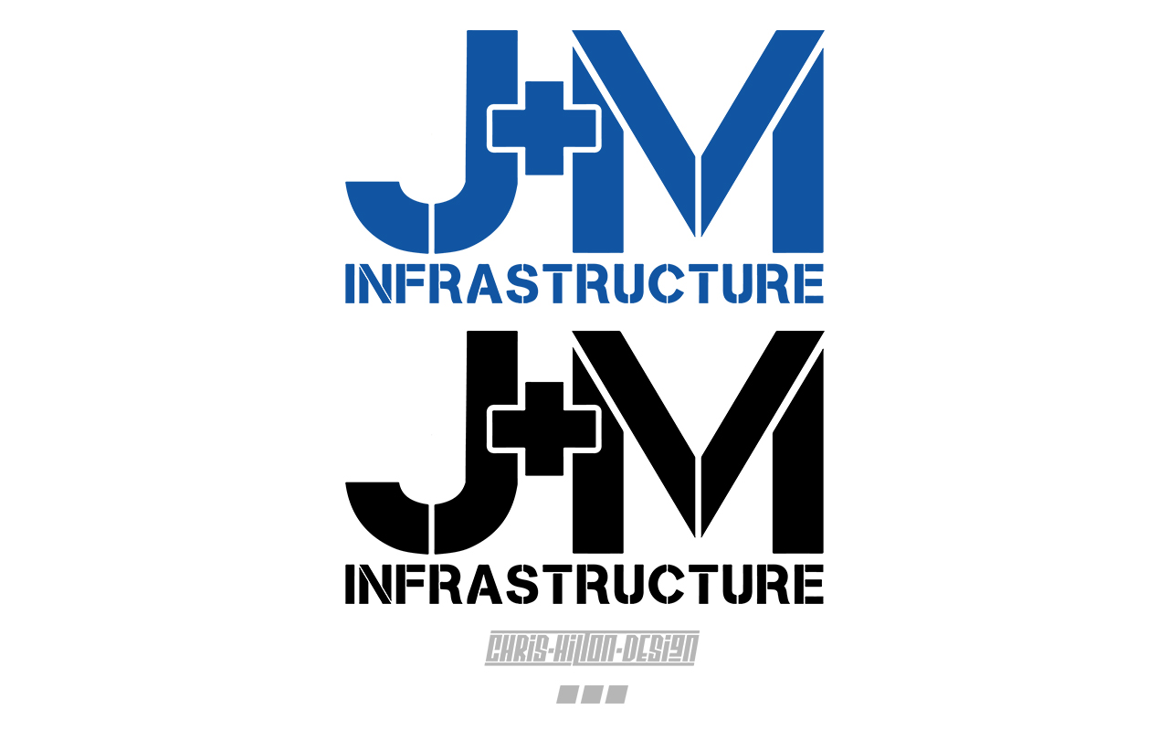 Logo Design by chris.Hilton.design for J+M Infrastructure | Design #26121233