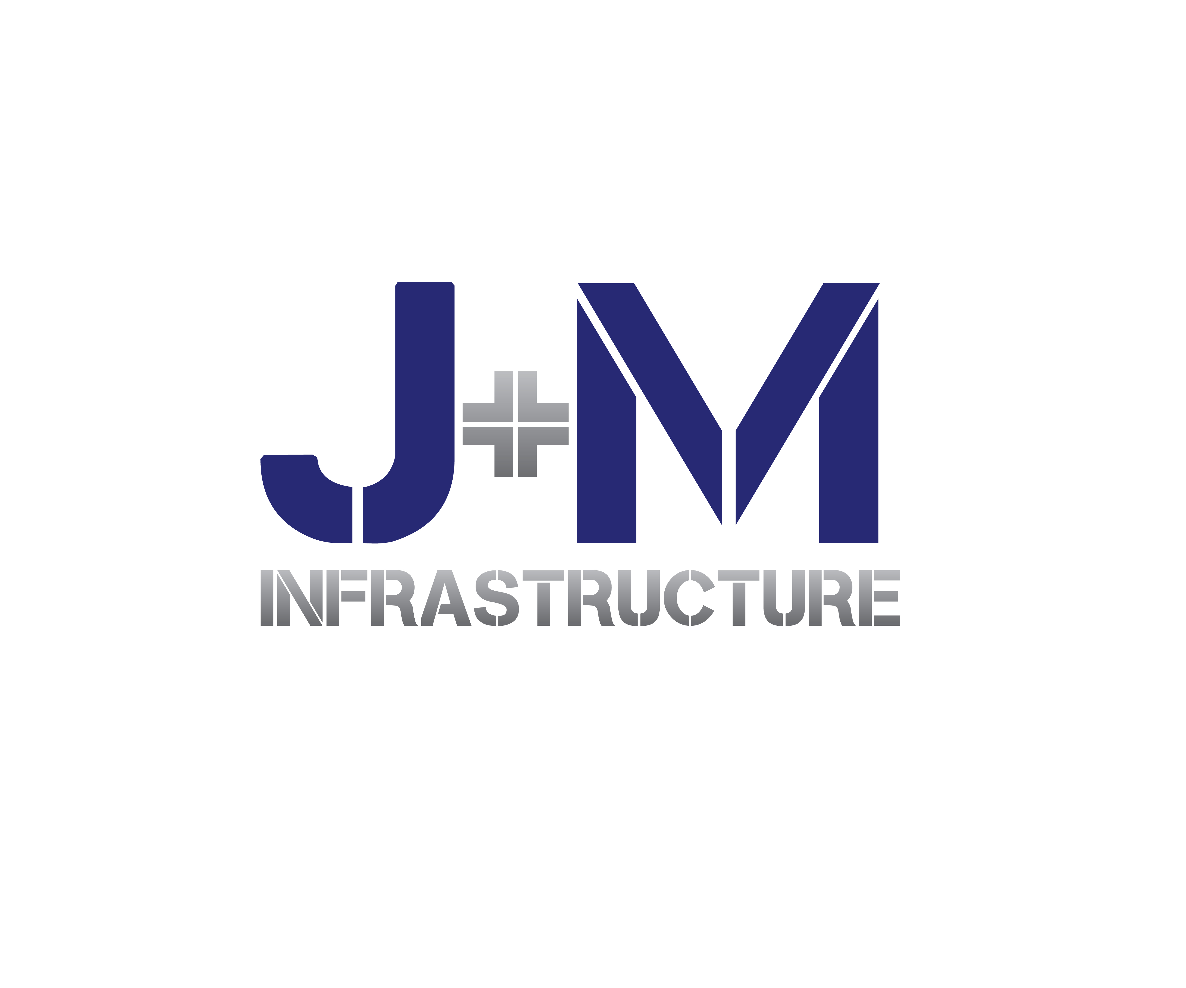 Logo Design by renderman for J+M Infrastructure | Design #26121226