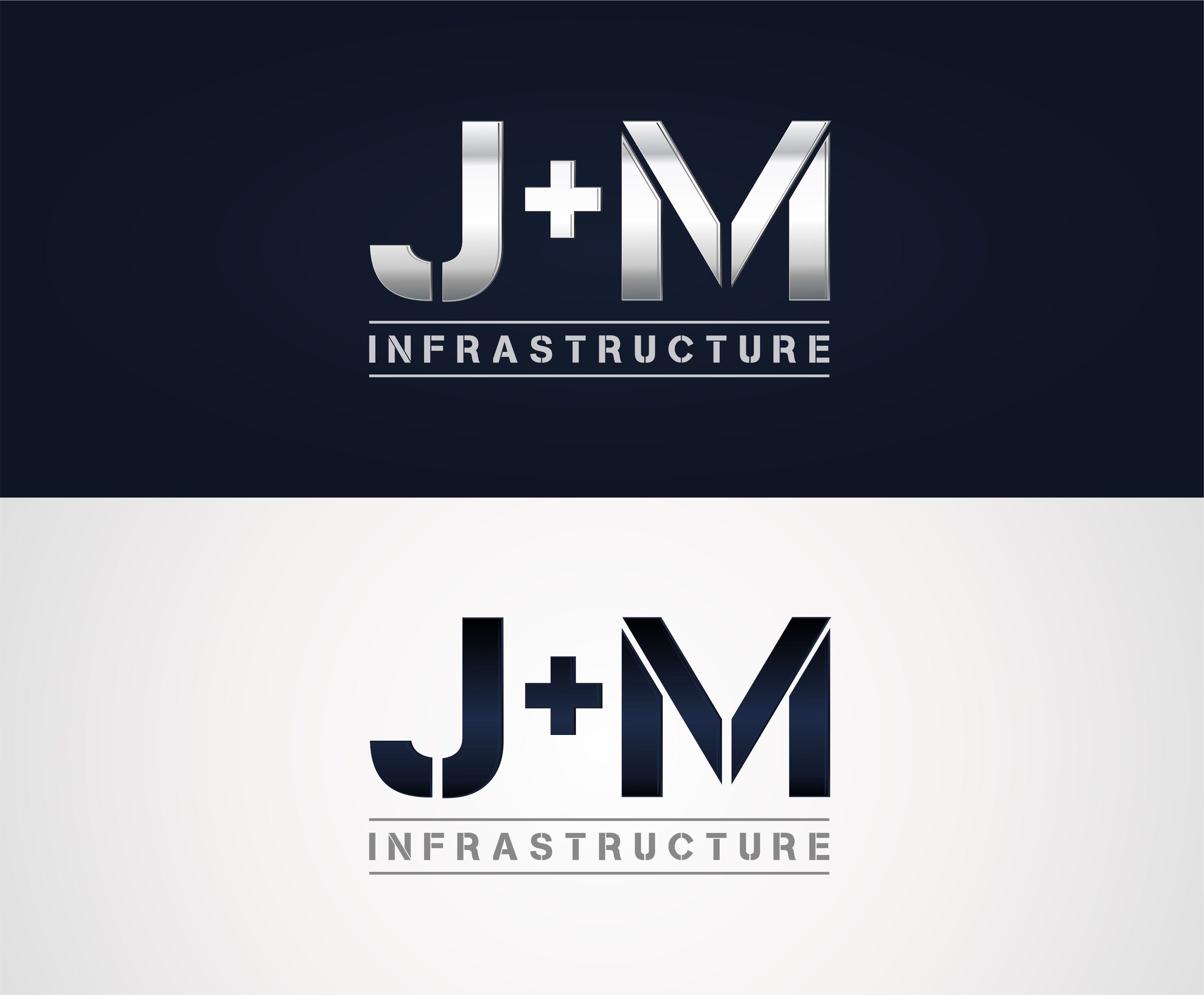 Logo Design by vta for J+M Infrastructure | Design #26158042