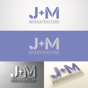 Logo Design by vta for J+M Infrastructure | Design: #26196740