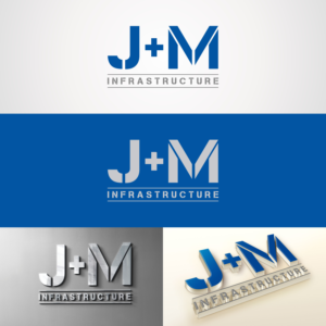 Logo Design by vta for J+M Infrastructure | Design: #26196771