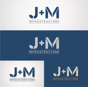 Logo Design by vta for J+M Infrastructure | Design: #26202909