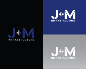 Logo Design by Atec for J+M Infrastructure | Design: #26122093