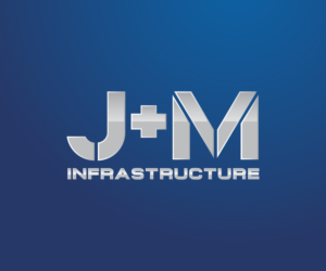 Logo Design by TrisDesign for J+M Infrastructure | Design: #26123965