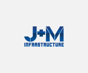 Logo Design by TrisDesign for J+M Infrastructure | Design: #26123974