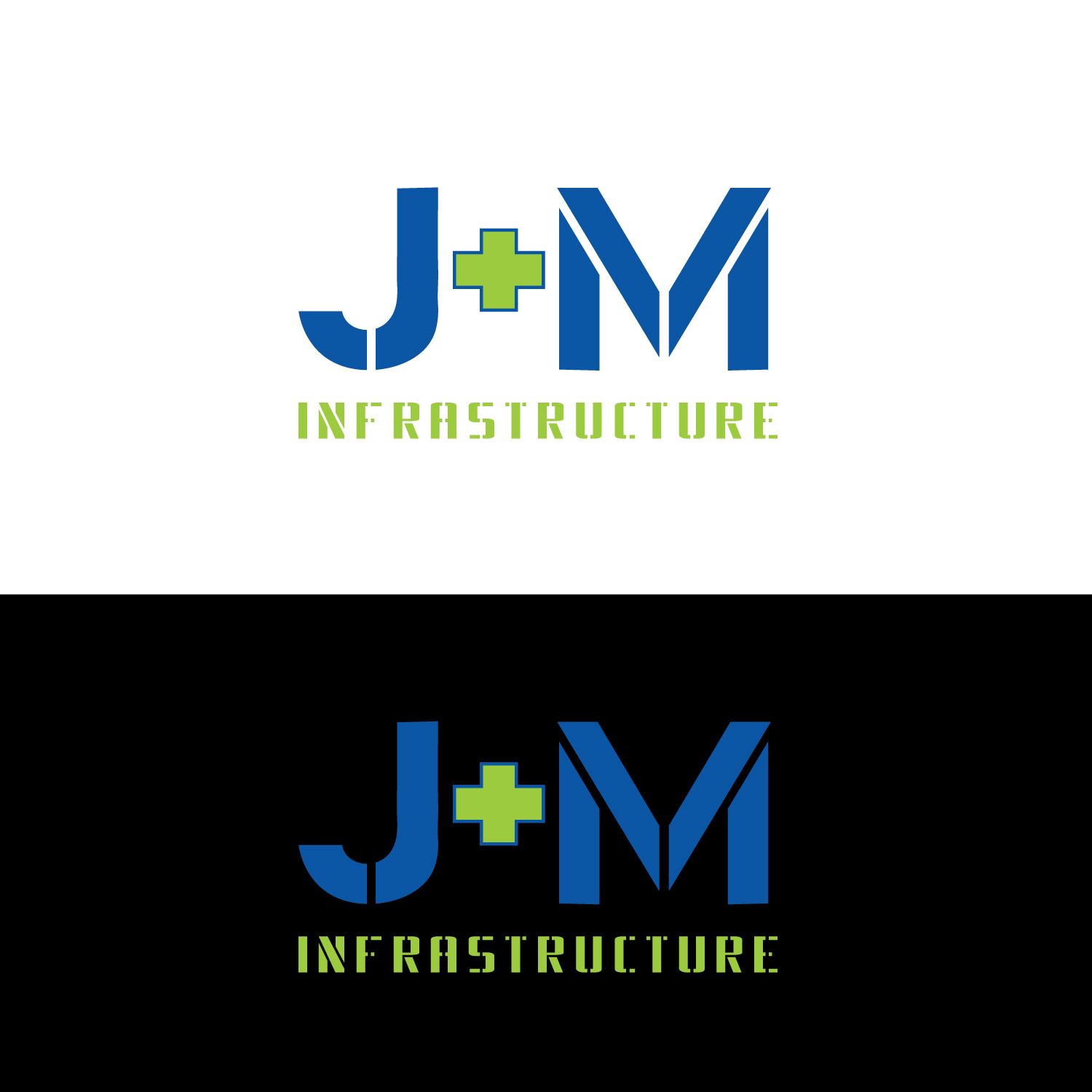 Logo Design by GODDREAMCREATION for J+M Infrastructure | Design #26121516