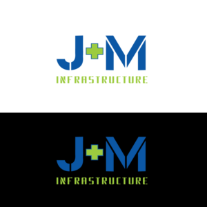 Logo Design by GODDREAMCREATION for J+M Infrastructure | Design: #26121516