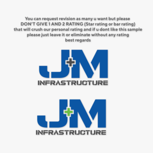 Logo Design by IdentsArt for J+M Infrastructure | Design: #26119478