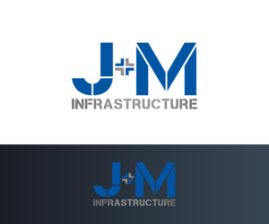 Logo Design by Nahom Shiferaw for J+M Infrastructure | Design #26121613