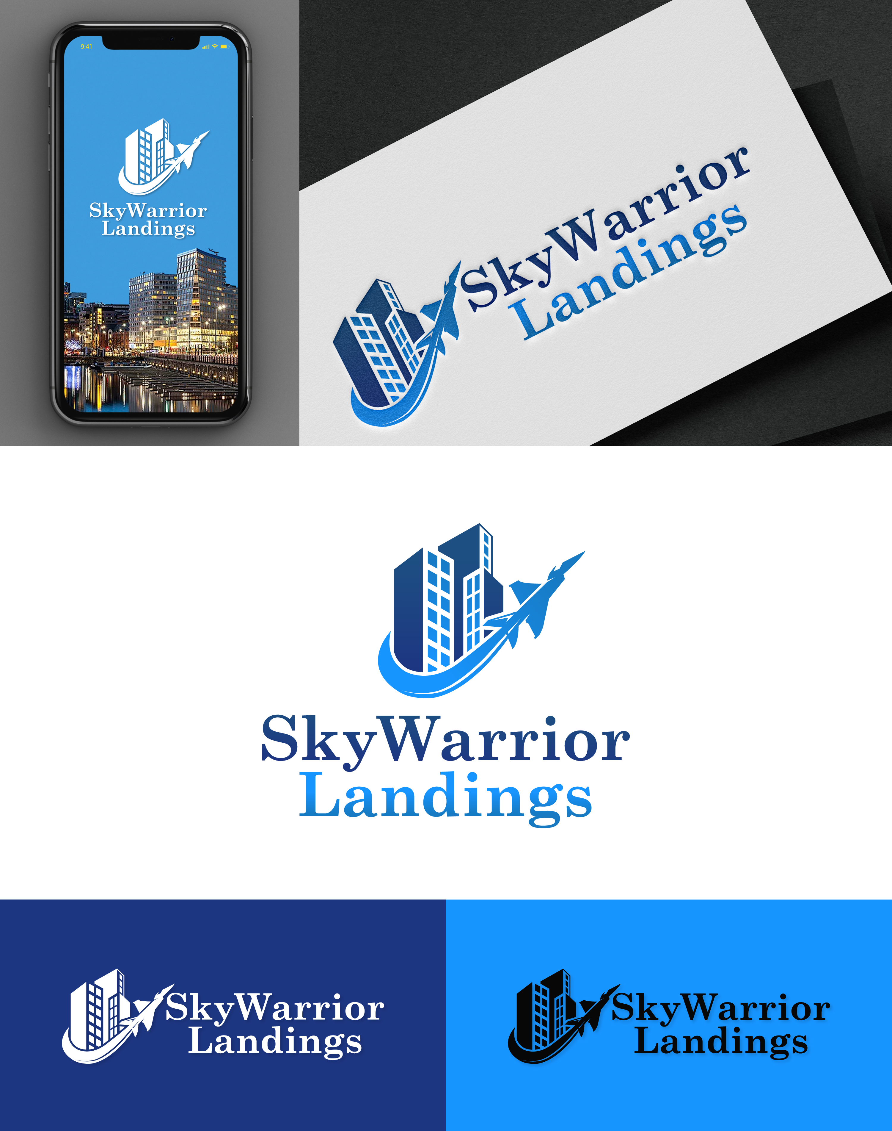 Logo Design by ICKE for Skywarrior Inc | Design #26155634